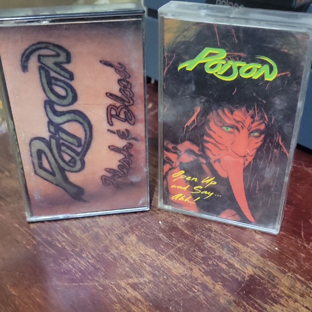 Poison ~ Cassette Tapes~1980s